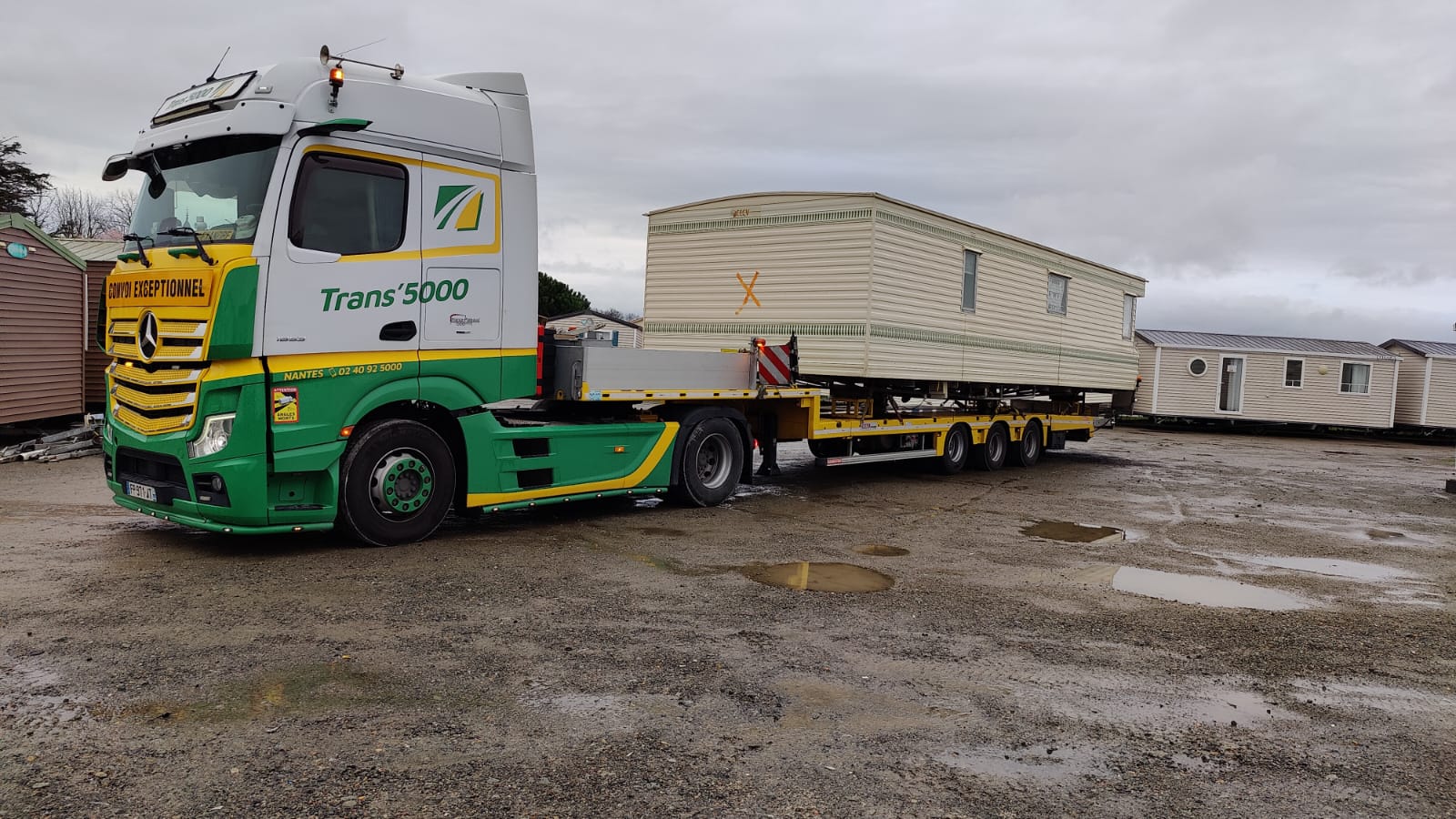 Transport Mobil Home en Morbihan 56 - TRANS5000