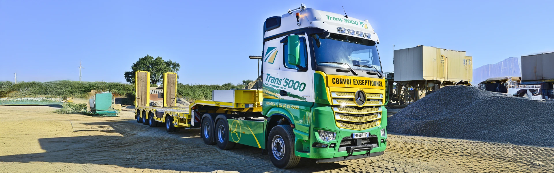 Transport Plateau en Vendée 85 - TRANS5000